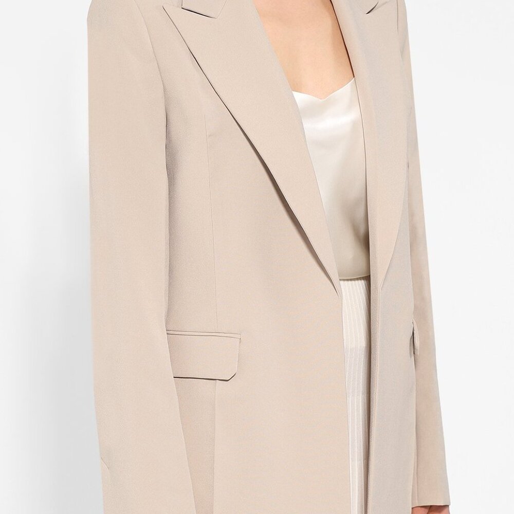 Helmut Lang oversized open front blazer